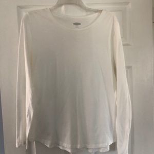 VGUC Old Navy Everywear Crew Tee White Size Large